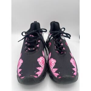 Skull and Rose Pattern Athletic Shoes, size EU 43